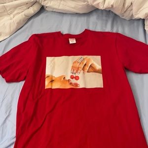Brand New Supreme Cherries Tee Red